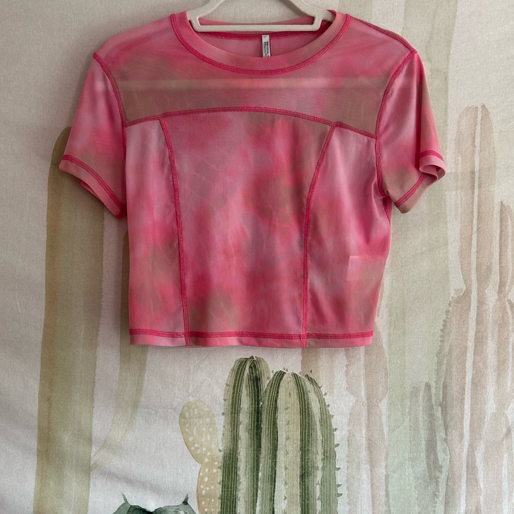 Urban Outfitters Sheer Women's Crop Top